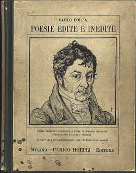 Illustratore per Poesie edite e inedite, di C.Porta Editore U.Hoepli, 1929