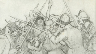 Illustrazione perI promessi sposi, di A. Manzoni 1928-1936