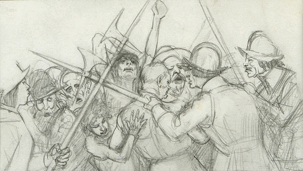Illustrazione per "I promessi sposi", di A. Manzoni 1928-1936