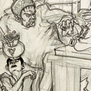 Illustrazione per "Lazzarillo de Tormes", di autore spagnolo, 1934-1936
